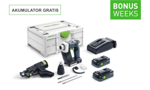 Festool  Akumulatorowa wkrętarka budowlana DWC 18-4500 HPC 4,0 I-Plus DURADRIVE
