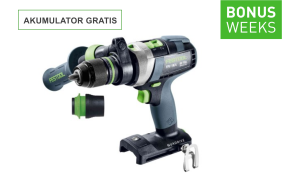 Festool Akumulatorowa wiertarko-wkrętarka udarowa TPC 18/4 I-Basic QUADRIVE