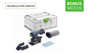 Festool  Akumulatorowa szlifierka oscylacyjna RTSC 400-Basic