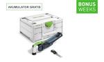 Festool Akumulatorowe urządzenie wielofunkcyjne VECTURO OSC 18 E-Basic