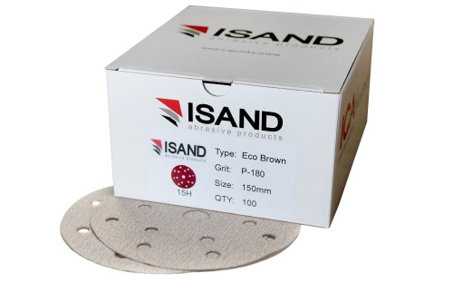 Krążek ścierny ECO BROWN fi 150 mm P180