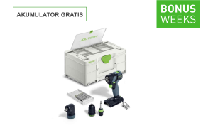 Akumulatorowa wiertarko-wkrętarka TXS 18-Basic-Set