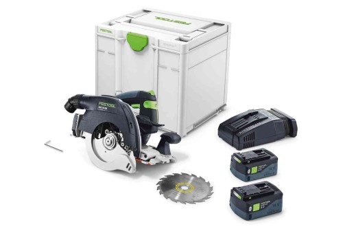 577678 - Akumulatorowa ręczna pilarka tarczowa HKC 55 5,0 EBI-Plus-SCA-festool