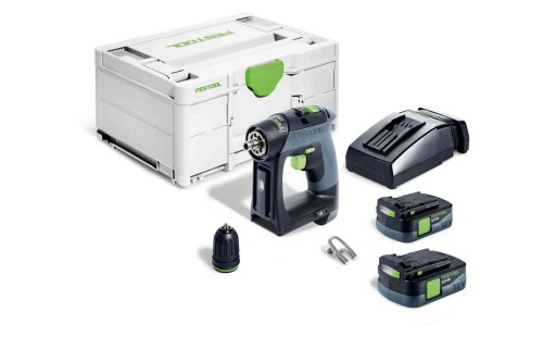 576864 - akumulatorowa wiertarko-wkrętarka CXS 12 2,5-Plus - festool