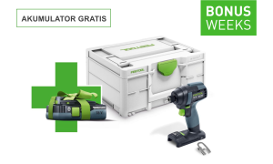 Festool  Akumulatorowa zakrętarka udarowa TID 18 Basic-Promo