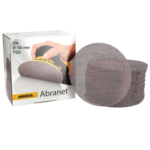 Przejdź do produktu Mirka Abranet P1000 - materiał ścierny oparty na strukturze siatkowej z poliamidu box 50 szt.