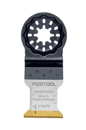 Przejdź do produktu Festool Brzeszczot MSB 40/32/HM/OSC