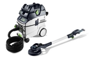 Festool Zestaw złożony z szlifierki przegubowej i odkurzacza PLANEX LHS 2-M 225 EQ/CTL 36-Set