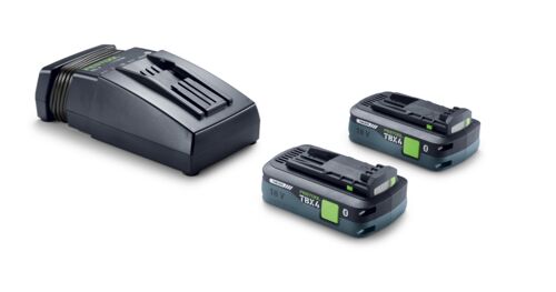 Przejdź do produktu Festool Zestaw energii 18V 2xTBX4/TCL6