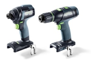 Festool Zestaw wiertarko-wkrętarka i zakrętarka TID 18 Basic-Set T18