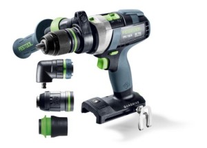 Festool Akumulatorowa wiertarko-wkrętarka udarowa QUADRIVE TPC 18/4 Basic-Set/XL