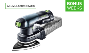 Festool Akumulatorowa szlifierka Delta DTSC 400 3,0 I-Set