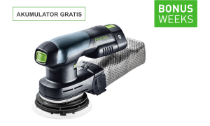 Festool Akumulatorowa szlifierka mimośrodowa ETSC 125 3,0 I-Plus