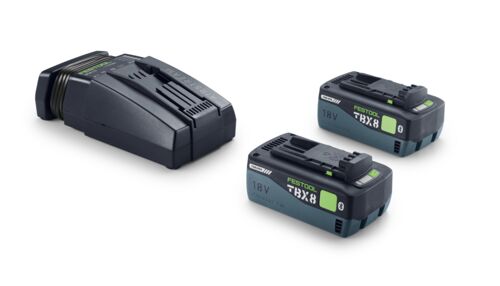Przejdź do produktu Festool Zestaw energii 18V 2xTBX8/SCA16