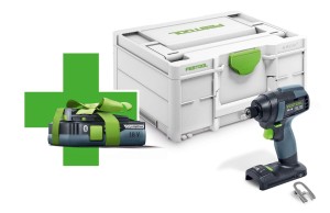Festool  Akumulatorowa zakrętarka udarowa TID 18 Basic-Promo