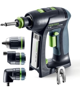 Festool Akumulatorowa wiertarko-wkrętarka C 18 Basic-Set