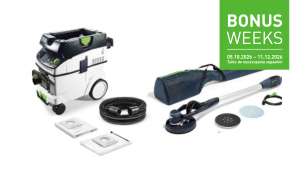 Festool Szlifierka przegubowa LHS-E 225/CTL36-Set PLANEX