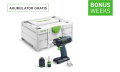 576448 - akumulatorowa wiertarko-wkrętarka T 18+3-Basic - festool