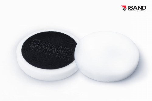 Gąbka polerska biała twarda  rzep średnica 150 mm g2001 h