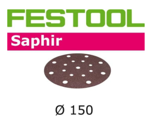 Festool Krążek Przyczepny 150mm Stf Saphir Granulacja 36