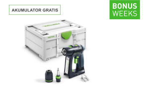 Festool Akumulatorowa wiertarko-wkrętarka C 18-Basic