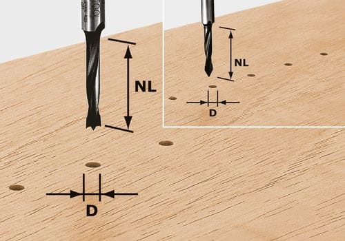 Przejdź do produktu Festool Frez do kołków HW D3/16
