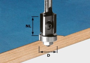 Festool Frez z płytkami wymiennymi do wyrównywania HW S8 D19/20WM Z2