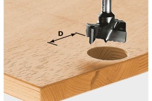 Festool Frez do otworów pod okucia HW S8 D20